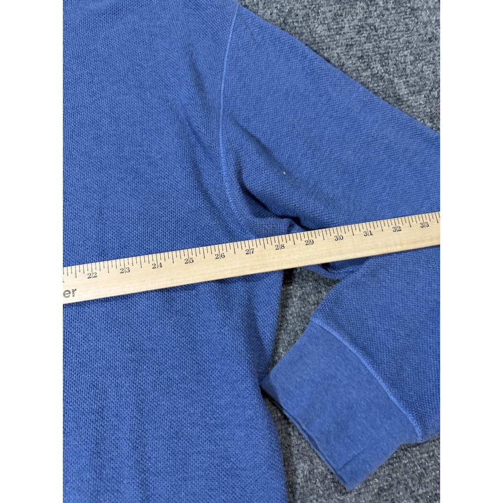 Polo Ralph Lauren Sweater Mens 2XB Blue Cotton Crewneck Knit Pullover Casual - Picture 9 of 11